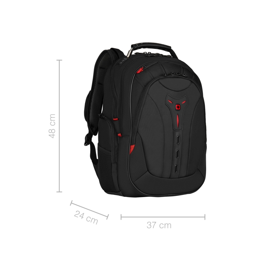 Wenger - Rygsæk til laptop 25 l 16" med tablet-lomme 10" Pegasus Deluxe sort