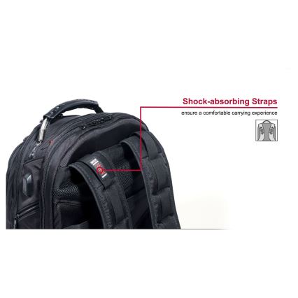 Wenger - Rygsæk til laptop 26 l 17" med tablet-lomme 10" Ibex Ballistic Deluxe
