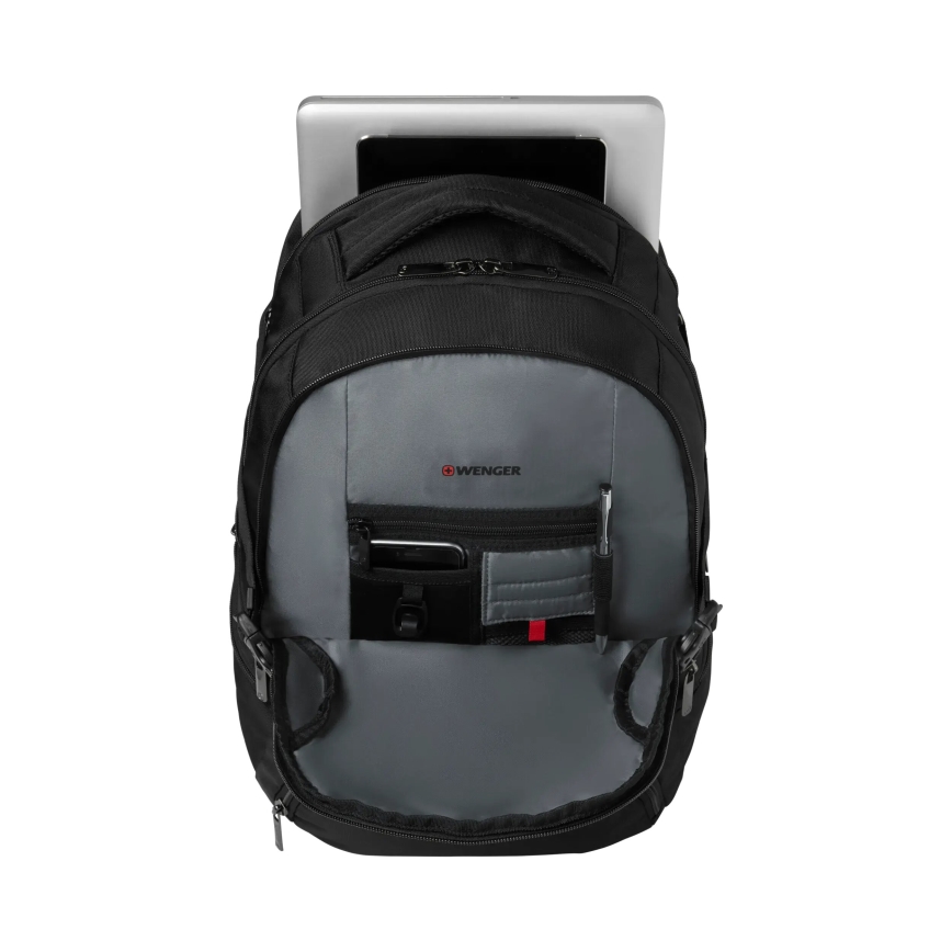 Wenger - Rygsæk til laptop 27 l 16" med tablet-lomme 10" Transit sort