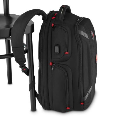 Wenger - Rygsæk til laptop 29 l 17,3'' med tablet-lomme 12 Multimedieafspiller One sort