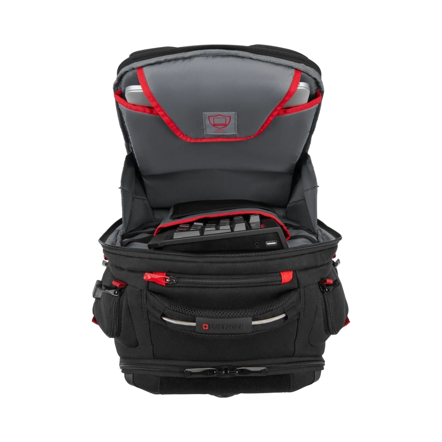 Wenger - Rygsæk til laptop 29 l 17,3'' med tablet-lomme 12 Multimedieafspiller One sort
