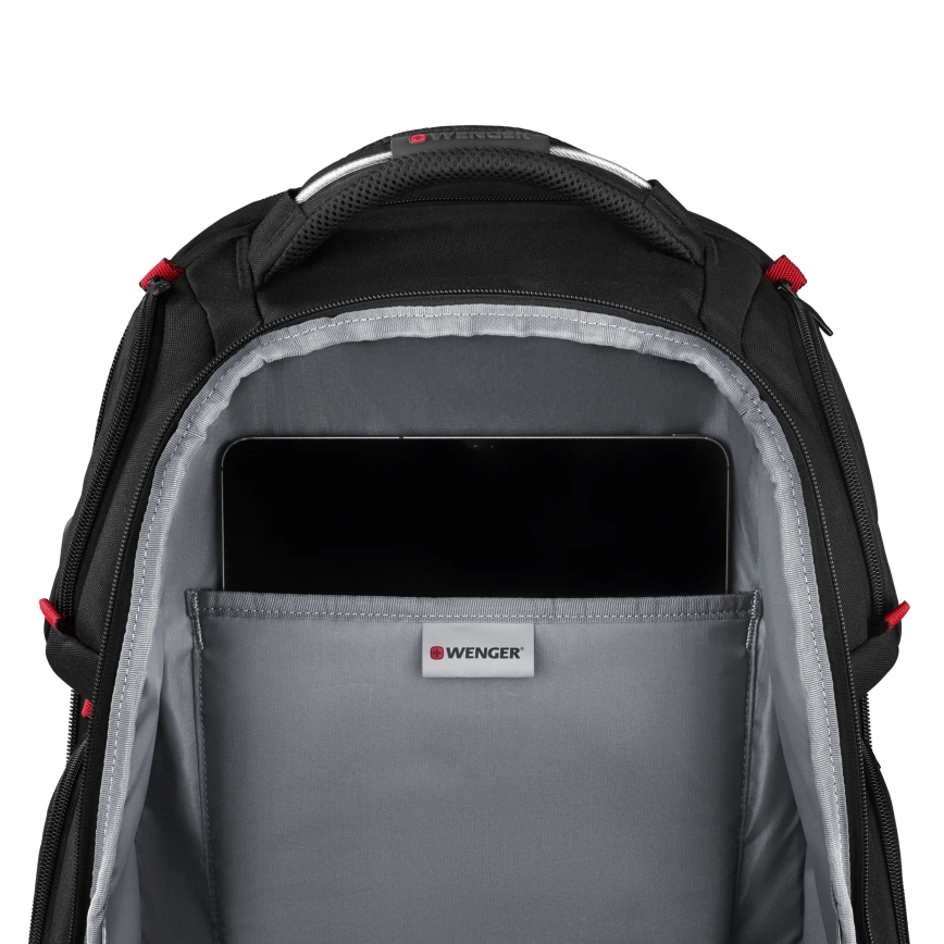 Wenger - Rygsæk til laptop 29 l 17,3'' med tablet-lomme 12 Multimedieafspiller One sort