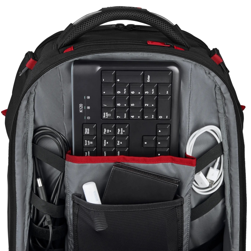 Wenger - Rygsæk til laptop 29 l 17,3'' med tablet-lomme 12 Multimedieafspiller One sort