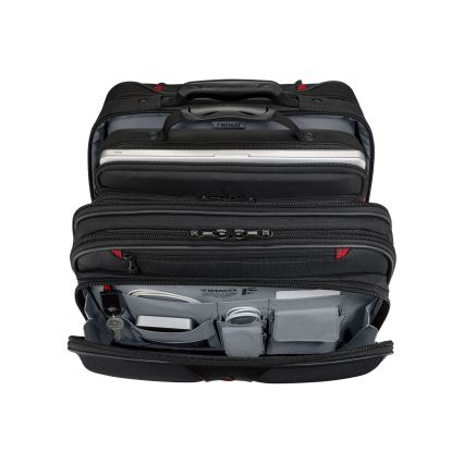 Wenger - Travel suitcase on hjul 25 l 17" + Laptoptaske 15,6" Patriot sort