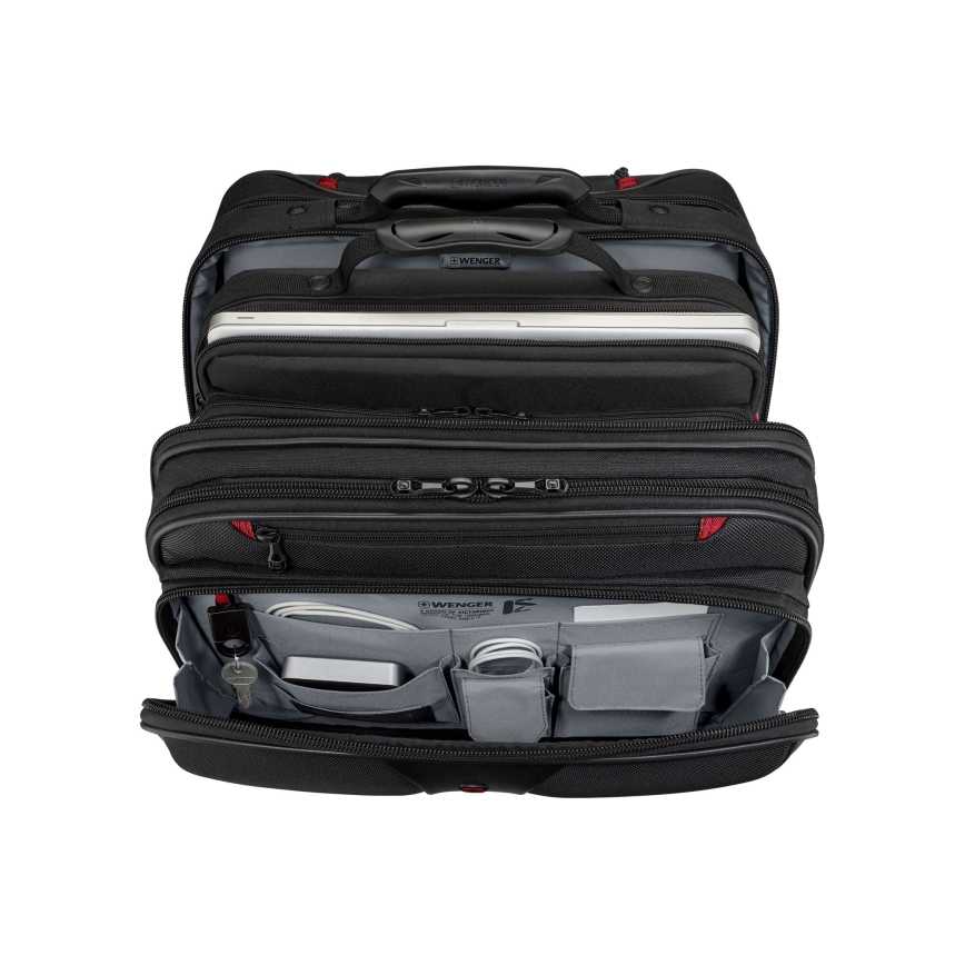Wenger - Travel suitcase on hjul 25 l 17" + Laptoptaske 15,6" Patriot sort