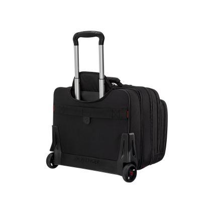 Wenger - Travel suitcase on hjul 25 l 17" + Laptoptaske 15,6" Patriot sort