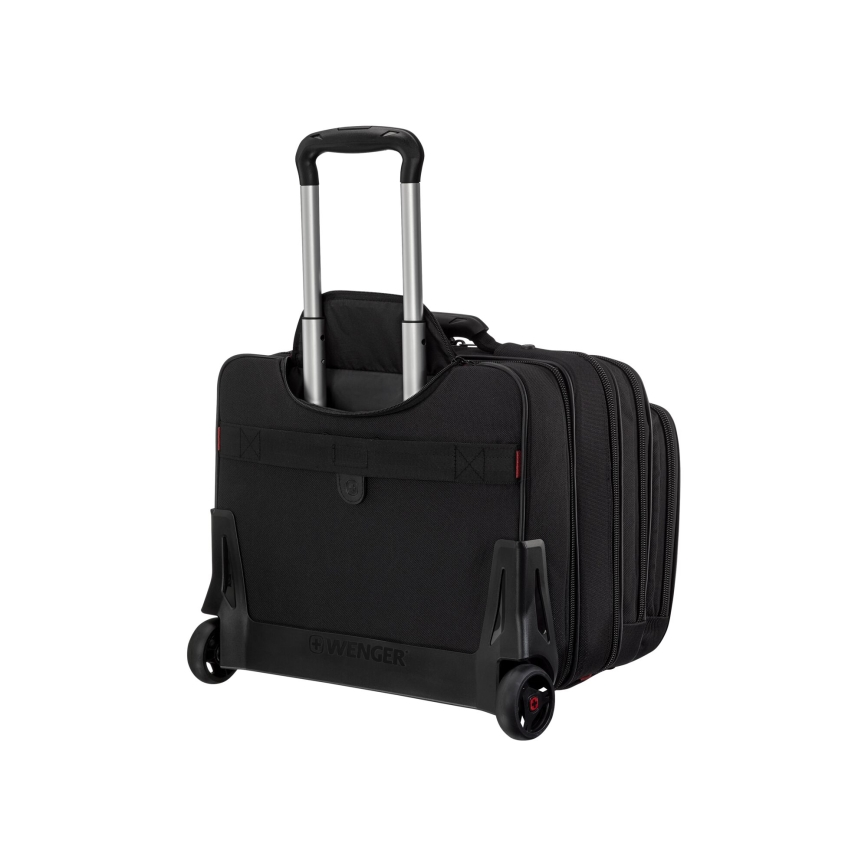 Wenger - Travel suitcase on hjul 25 l 17" + Laptoptaske 15,6" Patriot sort
