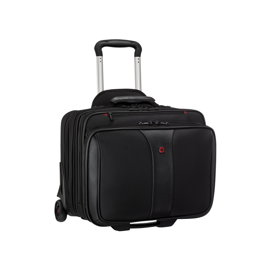 Wenger - Travel suitcase on hjul 25 l 17" + Laptoptaske 15,6" Patriot sort
