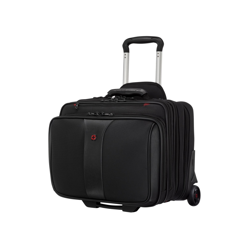 Wenger - Travel suitcase on hjul 25 l 17" + Laptoptaske 15,6" Patriot sort