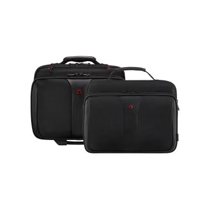 Wenger - Travel suitcase on hjul 25 l 17" + Laptoptaske 15,6" Patriot sort