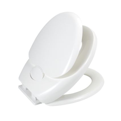 WENKO 110003100-WC toiletsæde, 35,5 x 38 cm, hvid