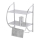 WENKO 15173100 - Hylde EXCLUSIVE 45,5x54,5 cm blank krom