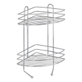 WENKO 15498100 - Hjørnehylde EXCLUSIVE 23 x 30,5 cm poleret krom
