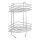 WENKO 15498100 - Hjørnehylde EXCLUSIVE 23 x 30,5 cm poleret krom