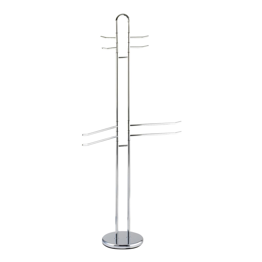 WENKO 15581100 - Håndklædestativ PALERMO 55,5x168 cm poleret krom