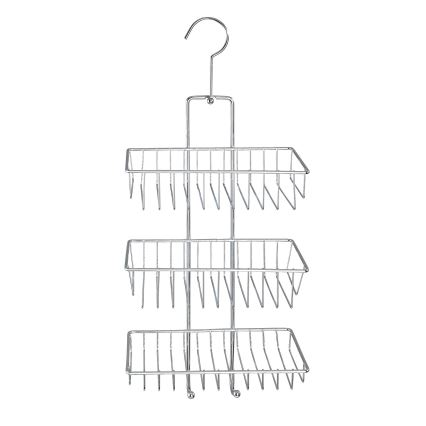 WENKO 15888100 - Hylde NIVALA 22x50 cm, blank krom