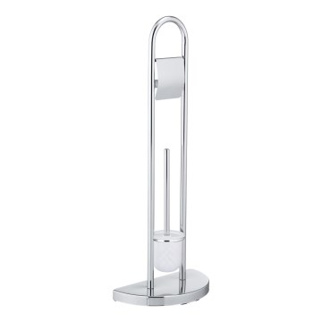 WENKO 16608100 - WC-børste COSENZA 33x84 cm blank krom/satin