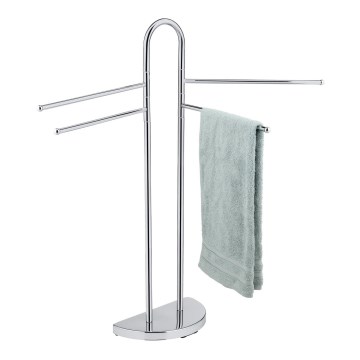 WENKO 16610100 - Håndklædestativ COSENZA 33x93,5 cm blank krom