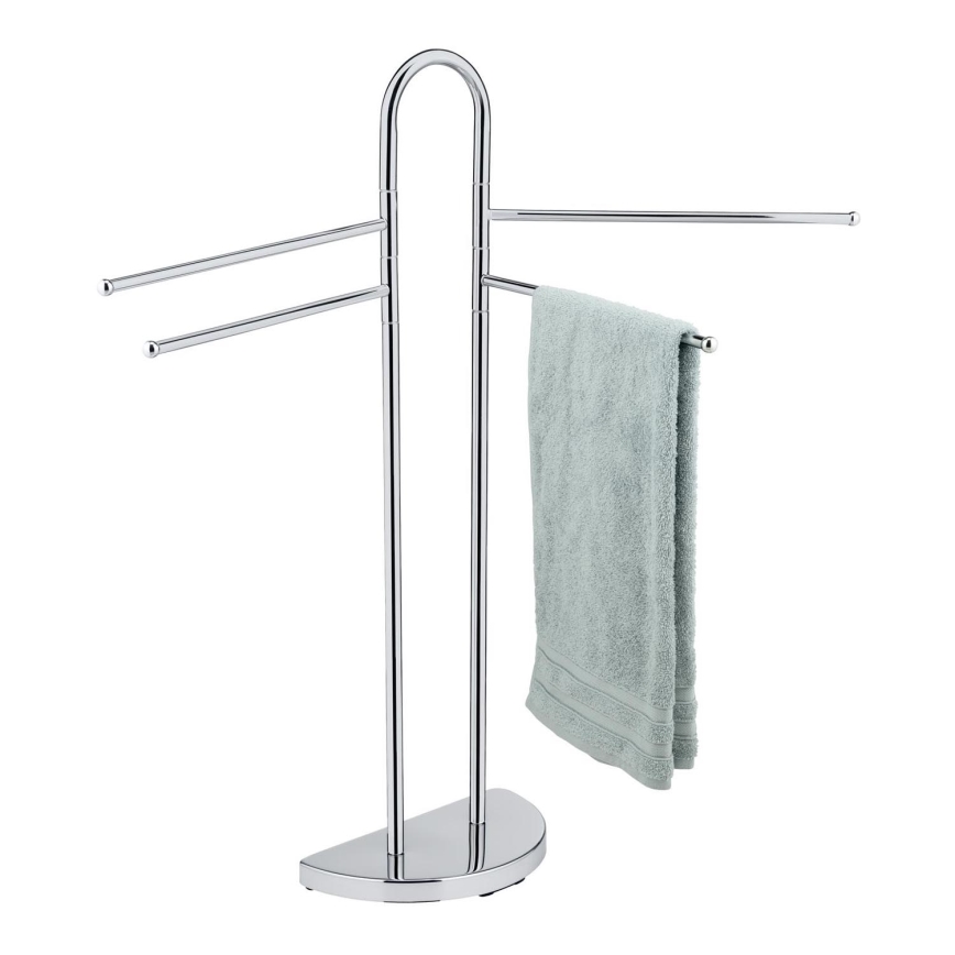 WENKO 16610100 - Håndklædestativ COSENZA 33x93,5 cm blank krom