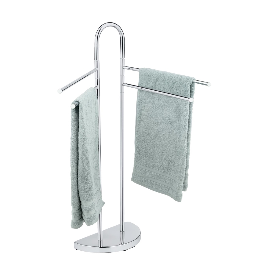 WENKO 16610100 - Håndklædestativ COSENZA 33x93,5 cm blank krom