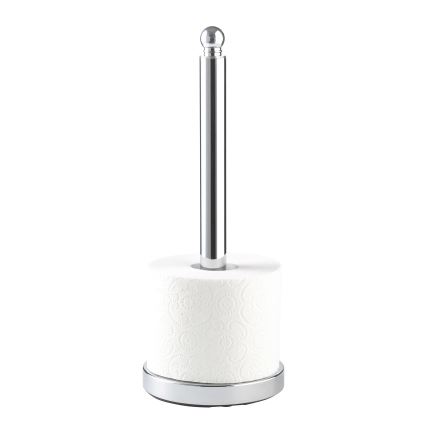 WENKO 16878100 - Toiletpapirholder VITERBO 14x35 cm sølv