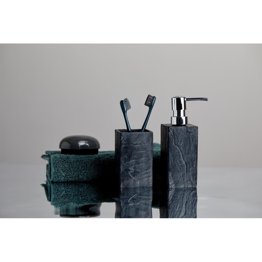 WENKO 17921100 - Sæbedispenser SLATE ROCK 250 ml antracit