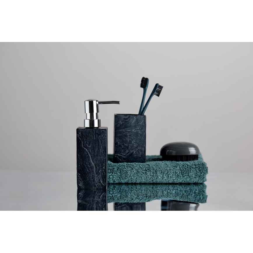 WENKO 17921100 - Sæbedispenser SLATE ROCK 250 ml antracit