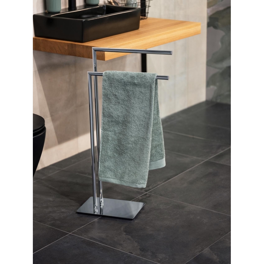 WENKO 18563100 - Håndklædestativ RECCO 48 x 80,5 cm, poleret krom