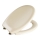 WENKO 18760100-WC toiletsæde OTTANA 37,5x44,5 cm beige/sølv