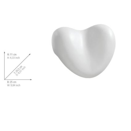WENKO 18936100-Pude TROPIC 25x20,5 cm hvid