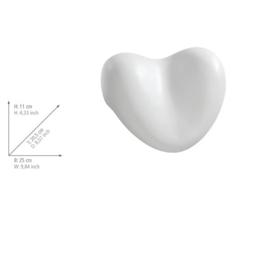 WENKO 18936100-Pude TROPIC 25x20,5 cm hvid