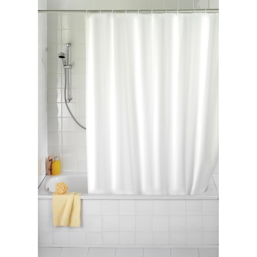 WENKO 19104100 - Bruseforhæng 180x200 cm hvid
