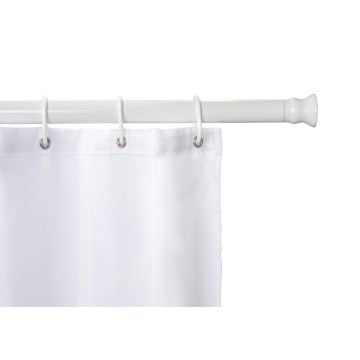 WENKO 19206100 - Brusestang FLEX 110 cm hvid