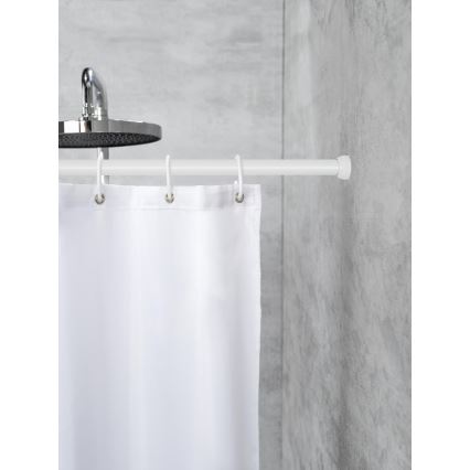 WENKO 19209100 - Brusestang 18,5x2 cm hvid