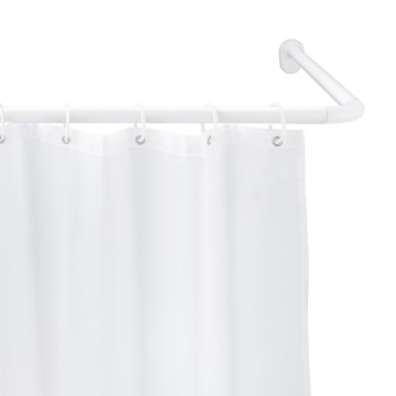 WENKO 19216100 - UNIVERSAL stangholder 2,5 x 2,5 cm hvid