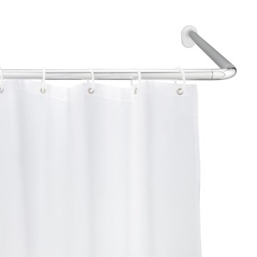 WENKO 19218100 - UNIVERSAL-stang 2,5x2,5 cm krom/hvid