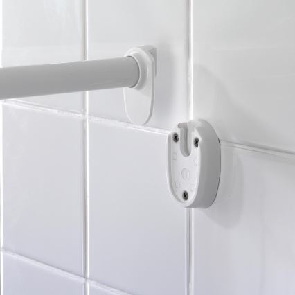 WENKO 19219100 - Brusestang 80x90 cm hvid
