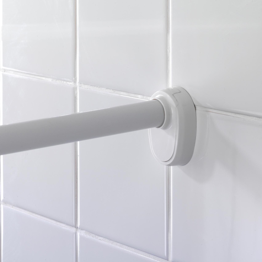 WENKO 19219100 - Brusestang 80x90 cm hvid