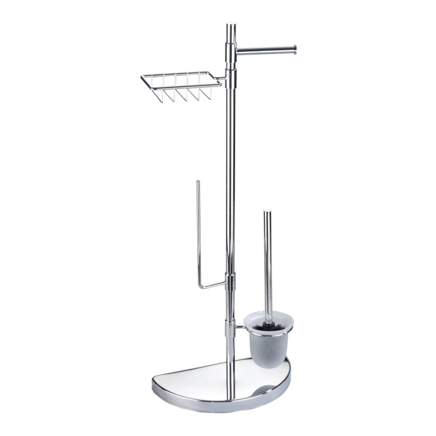 WENKO 196022500 - Toiletcenter SPACE MARVEL 34x84,5 cm sølv/satin