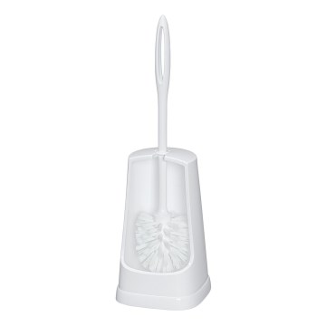 WENKO 19607100 - Toiletbørste SIMPLE 12,5x40 cm hvid