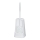 WENKO 19607100 - Toiletbørste SIMPLE 12,5x40 cm hvid