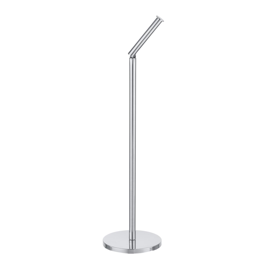 WENKO 19637100 - Toiletpapirholder 21x55 cm i rustfrit stål/sølv