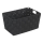 WENKO 19878100 - Kurv ADRIA 30x20 cm sort