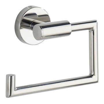 WENKO 20216100 - Toiletpapirholder BOSIO SHINE 15x10,5 cm rustfrit stål/sølv