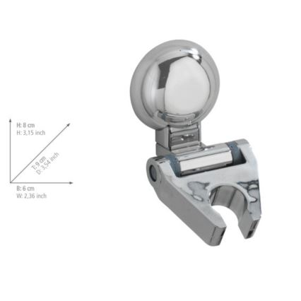 WENKO 20619100 - FIORINA bruseholder 6x9 cm, blank krom