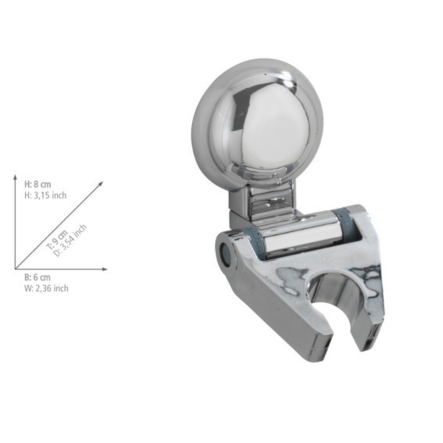 WENKO 20619100 - FIORINA bruseholder 6x9 cm, blank krom