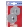 WENKO 20646100-Adapter CLA+PREM+STYLE AD TL 6x1,4 cm blank krom