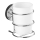 WENKO 20880100-Bæger VACUUM-LOC MILAZZO 7,5x11,5 cm højglans krom/hvid