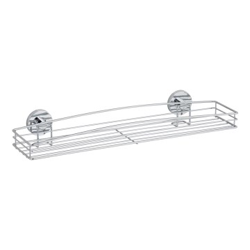 WENKO 20884100 - Hylde VACUUM-LOC MILAZZO 51x15,2 cm, poleret krom