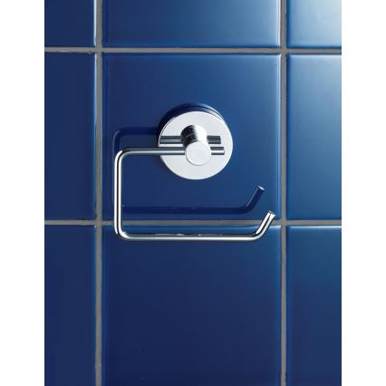 WENKO 20899100-Toiletpapirholder VACUUM-LOC MILAZZO 13x10,5 cm blank krom